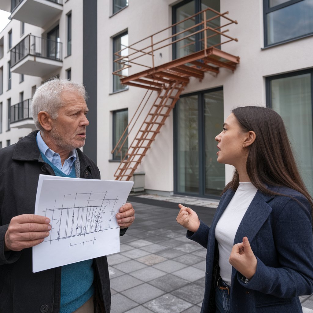 Ungültiger Beschluss für zweiten Rettungsweg